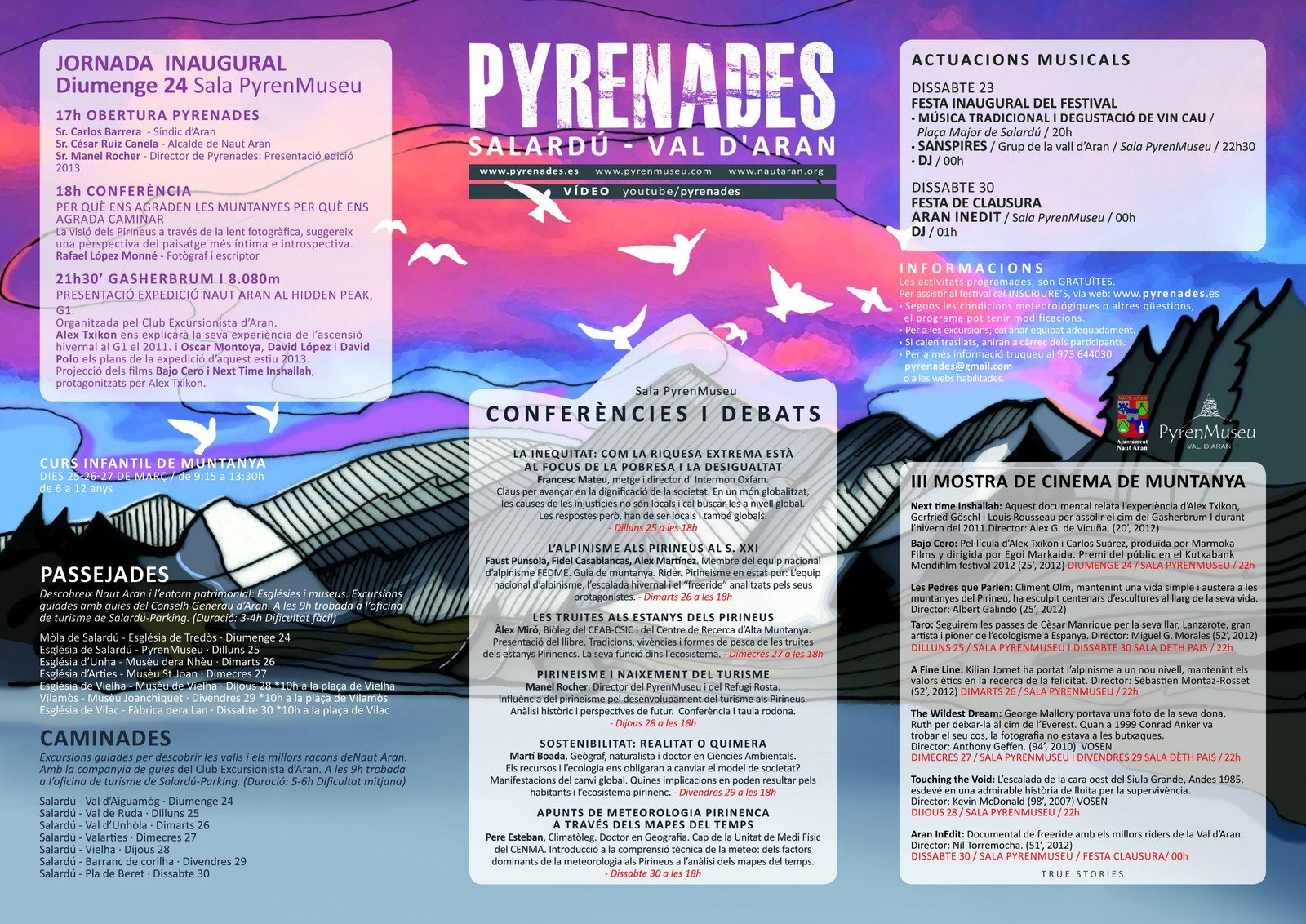 Programa de Pyrenades 2013 · Cara B · interior